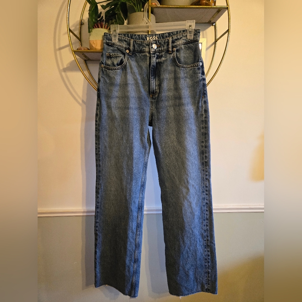 Hugo Boss Gwen Straight Leg Jeans
